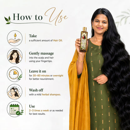 Herbal Hair Oil 1 x 200 ml pack (200 ml)