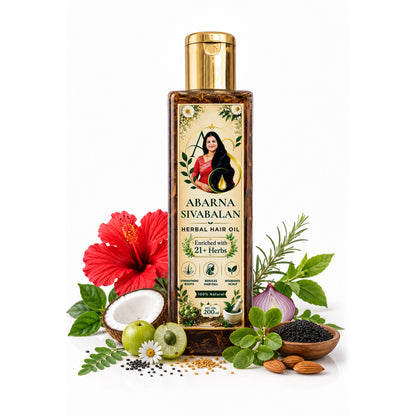 Herbal Hair Oil 1 x 200 ml pack (200 ml)